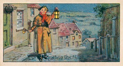 Volání hodin, Hlídač (chromolit) od English School