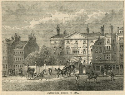 Cambridge House v roce 1854 od English School