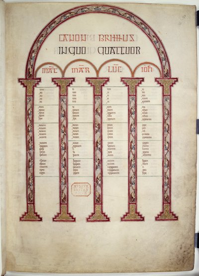 Canon Tables, ilustrace z 
