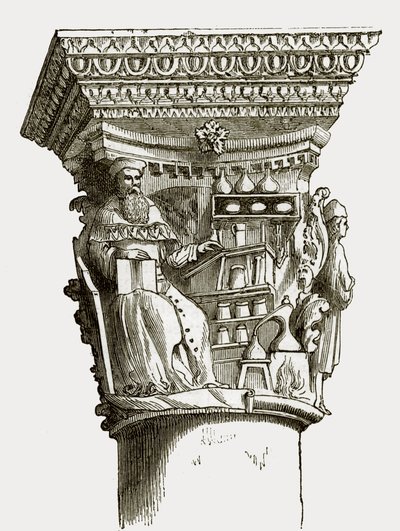 Hlavní město v paláci v Raguse od English School