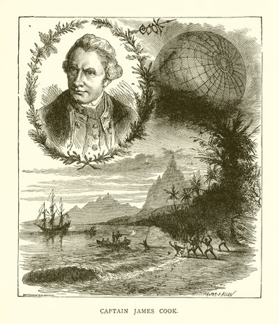 kapitán James Cook od English School