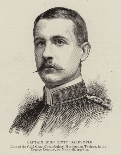Kapitán John Scott Dalrymple (rytina) od English School