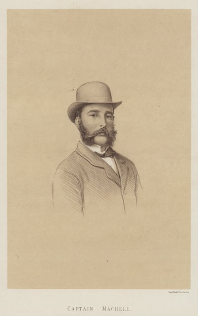 Kapitán Machell, "Jem" (litho) od English School