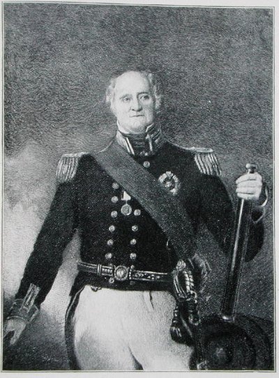 Kapitán Thomas Masterman Hardy (1769-1839) (rytina) od English School