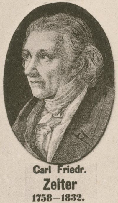Carl Friedrich Zelter (hlubotisk) od English School