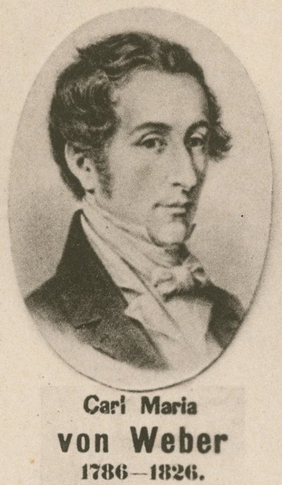 Carl Maria von Weber (rytina) od English School