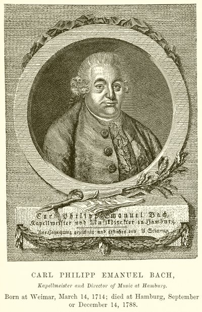 Carl Philipp Emanuel Bach od English School