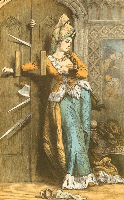 Catherine Douglasová zatarasila dveře od English School