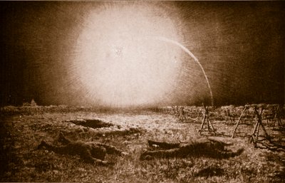 Zachyceni v záři německého světlometu: Britská hlídka v nebezpečí mezi zákopy, 1914-19 od English School