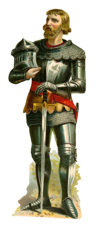Voják kavalérie doby krále Richarda II., 1377-1399 od English School