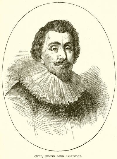 Cecil, druhý lord Baltimore od English School