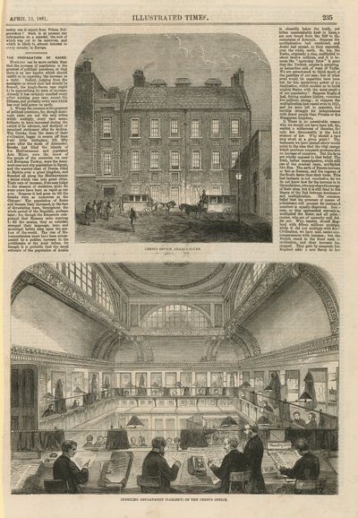 Úřad pro sčítání lidu v Craigs Court od English School