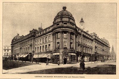Central Exchange Buildings, The Architecture of Newcastle-on-Tyne, z 