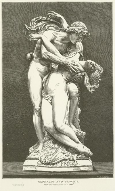 Cephalus a Procris od English School