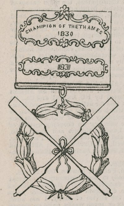 Champion of the Thames Insignia od English School