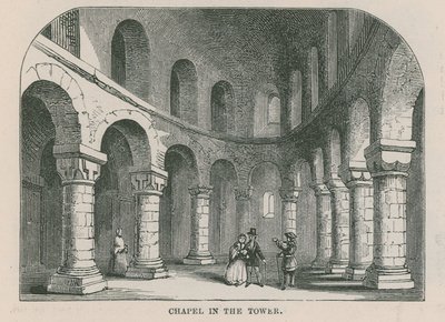 Kaple v londýnském Toweru od English School