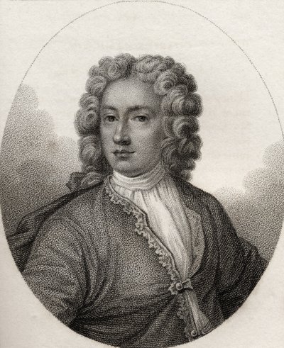 Charles Hamilton, vyryl Geremia, ilustrace z „Katalogu královských a vznešených autorů, svazek V“, vydaného v roce 1806 od English School