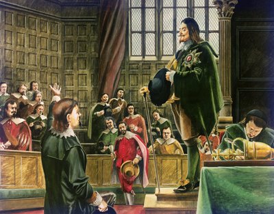 Karel I. v Dolní sněmovně od English School
