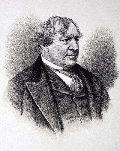 Charles Lever , irský romanopisec (rytina) od English School