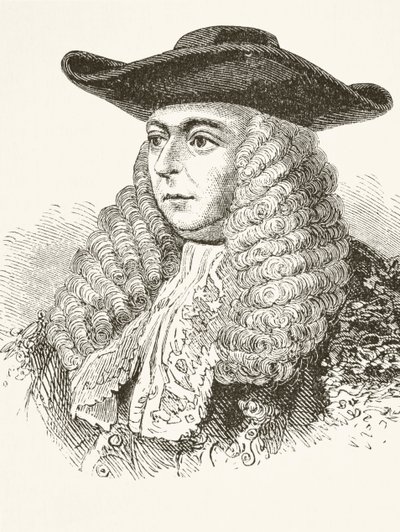 Charles Pratt, 1. hrabě z Camdenu, z „Národní a domácí historie Anglie“ od Williama Hickmana Smith Aubrey (1858-1916), vydaný v Londýně, kolem roku 1890 od English School