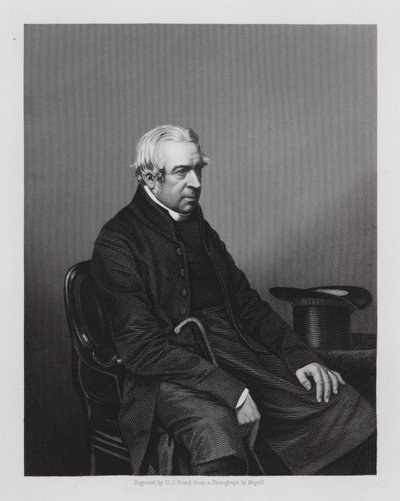 Charles Richard Sumner, anglický duchovní (rytina) od English School