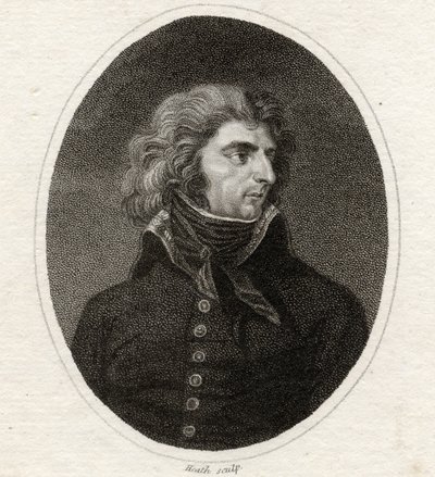 Karel XIV (1783-1844) král Švédska a Norska (1818-44) vyrytý Heathem, z „Galerie portrétů“, vydané 1833 od English School