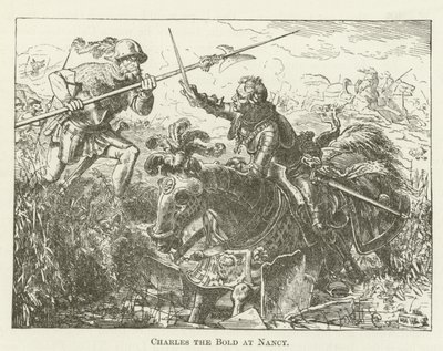 Charles the Bold v Nancy od English School