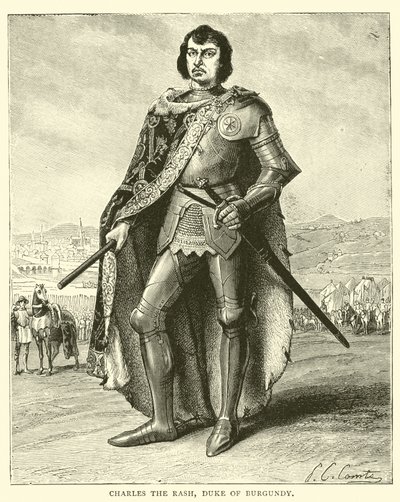 Charles Rash, vévoda z Burgundska od English School