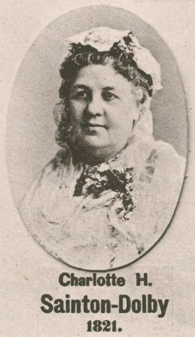 Charlotte H Sainton Dolby (rytina) od English School