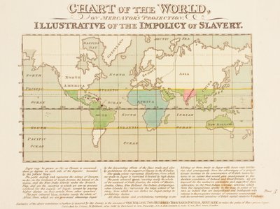 Chart of the World, na Mercator