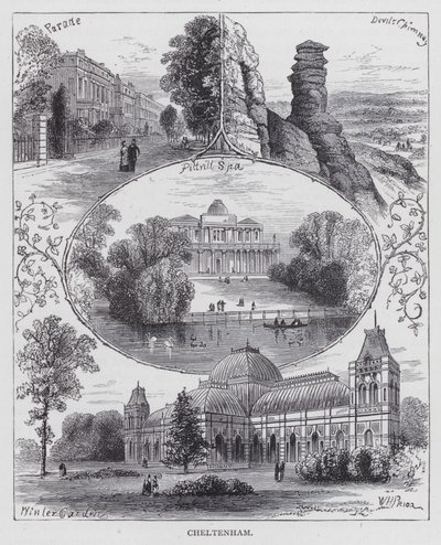 Cheltenham (rytina) od English School