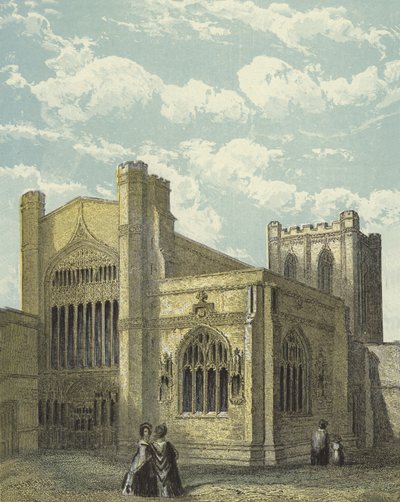 Chester Cathedral, South West View od English School