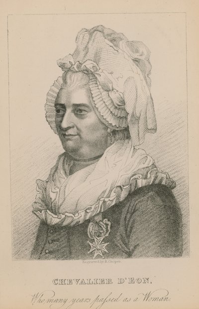 Chevalier DEon, která uběhla mnoho let jako žena od English School