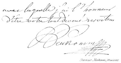 Chevalier Neukomm , (hudebník) od English School
