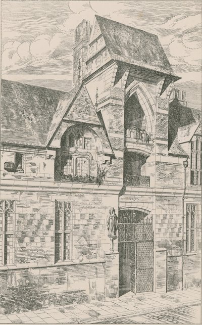 Dětská nemocnice, Mark Street, Finsbury od English School