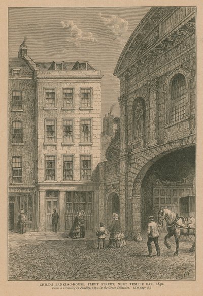 Childs Banking House na Fleet Street od English School