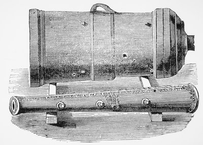 Chinese Monster Mortar, 1845 od English School