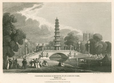 Čínská pagoda a most, St James