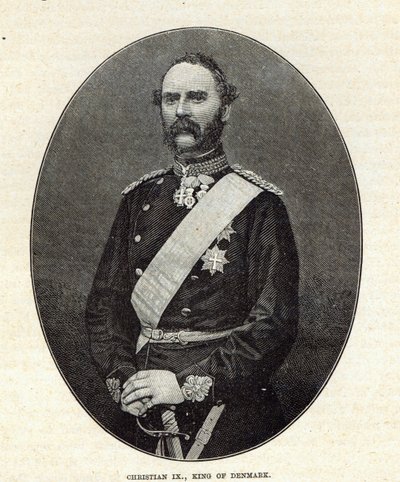 Christian IX, král dánský od English School