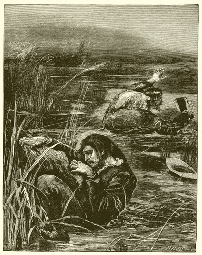 Křesťanský a poddajný v Slough of Despond od English School