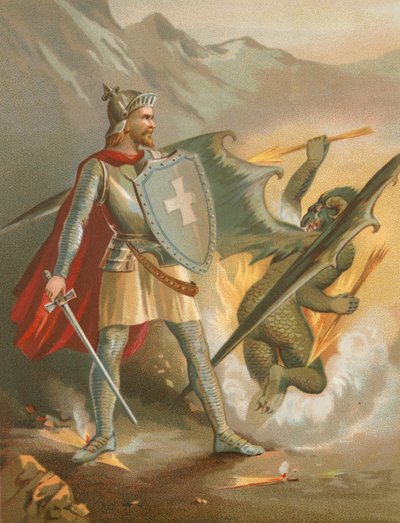Christian porazí Apollyon od English School