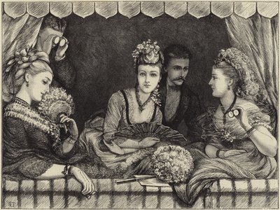 Christine Nilssons Poslední noc na Drury Lane od English School