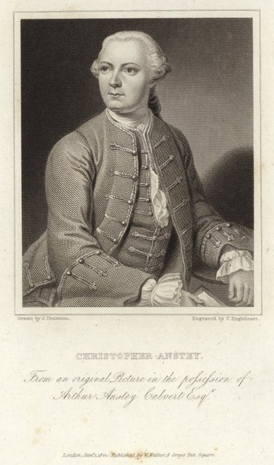 Christopher Anstey - anglický spisovatel a básník (1724? 1805) od English School