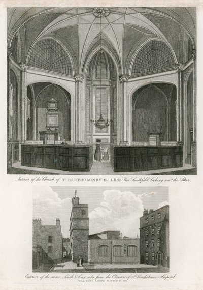 Kostel svatého Bartoloměje Less, West Smithfield od English School