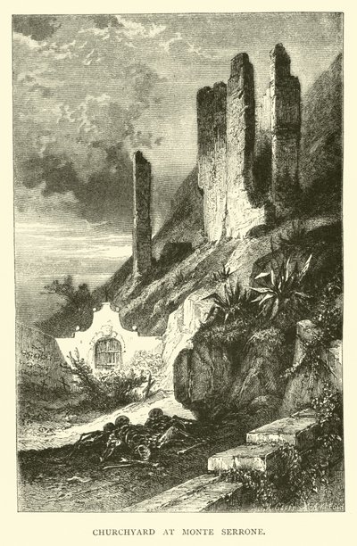 Hřbitov v Monte Serrone od English School