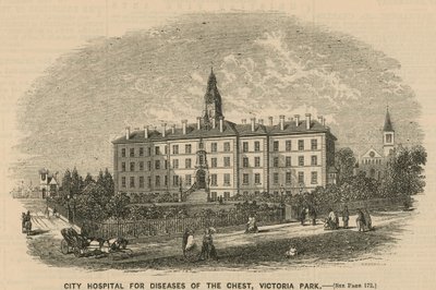 City Hospital for Diseases of the Hest, Victoria Park, Londýn od English School