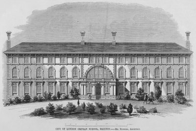 City of London Orphan School, Brixton (rytina) od English School