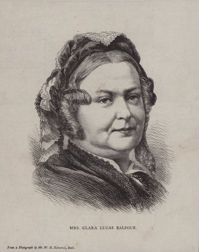 Clara Lucas Balfour, anglická bojovnice za střídmost od English School
