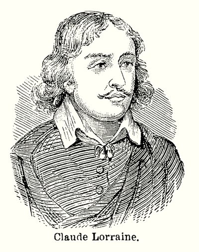 Claude Lorraine (litografie) od English School