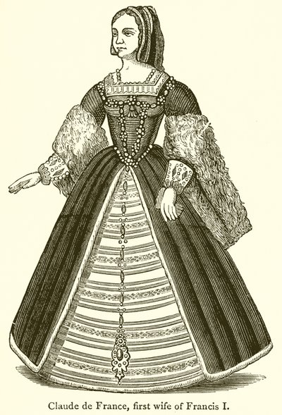 Claude de France, první manželka Františka I od English School